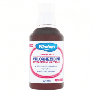 Wisdom Chlorohexadine Mouthwash (Branded alternative to Corsodyl) x 1 Bottle